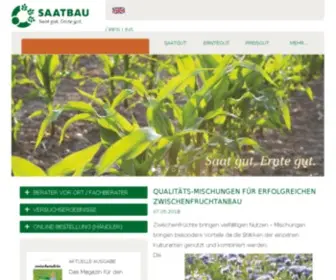 Saatbau.com(Saatgut der SAATBAU LINZ) Screenshot
