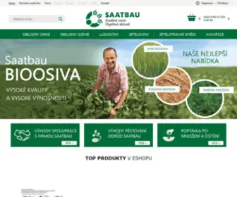 Saatbaulinz.cz(Saatbau) Screenshot