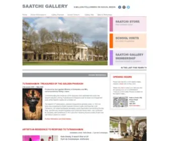 Saatchigallery.com(Saatchi Gallery) Screenshot