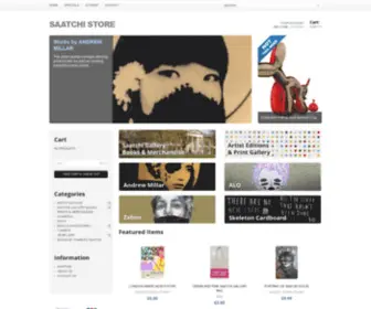 Saatchistore.com(Saatchi Store) Screenshot