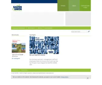 Saaten-Union.co.uk(SAATEN-UNION GmbH was founded in 1965 and) Screenshot