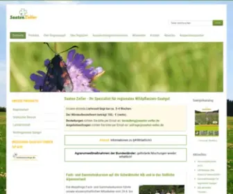 Saaten-Zeller.de(Veitshöchheimer Bienenweide) Screenshot