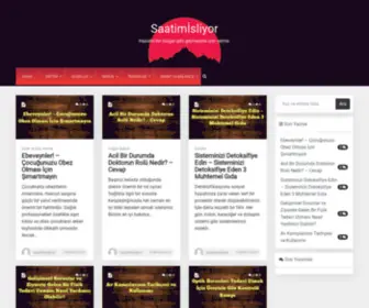 Saatimisliyor.com(Saatimİsliyor) Screenshot