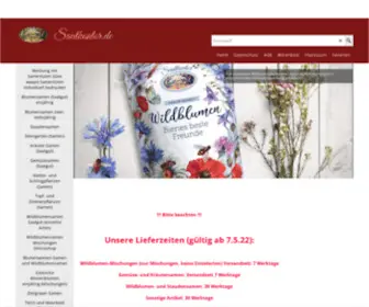 Saatkontor.de(Saatgut und Samen online kaufen) Screenshot