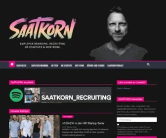 Saatkorn.com(Der Blog von Gero Hesse) Screenshot