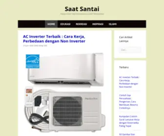 Saatsantai.com(Saat Santai) Screenshot