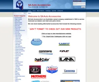 Saauto.com.au(SA Auto Accessories) Screenshot