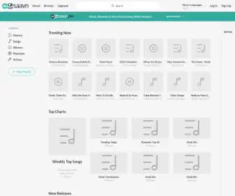 Saavnmusic.com(Online Songs on JioSaavn) Screenshot
