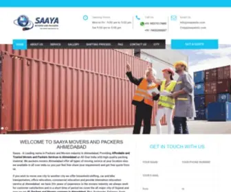 Saayarelo.com(Saaya Movers and Packers in Ahmedabad) Screenshot