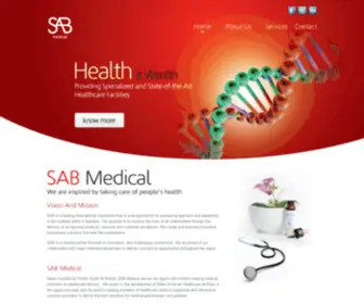 Sab-Medical.net(SAB Medical) Screenshot