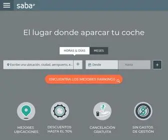 Saba.es(Saba Aparcamientos) Screenshot