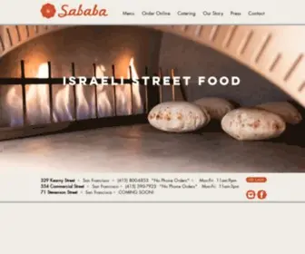 Sababasf.com(Hot Pita Bar) Screenshot