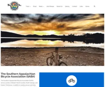 Sabacycling.com(Southern Appalachian Bicycle Association (SABA)) Screenshot