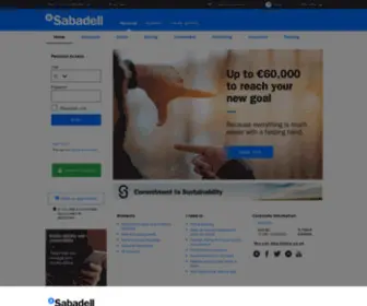 Sabadellguipuzcoano.com(BANCO SABADELL) Screenshot