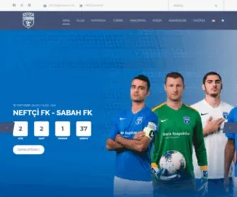 Sabahfc.az(SABAH FC) Screenshot