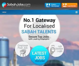 SabahJobs.com(No.1 Job Site in Sabah) Screenshot