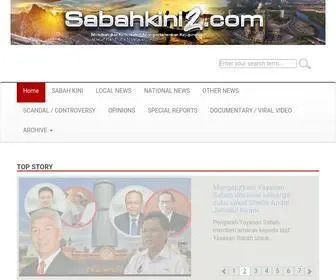 Sabahkini2.com(Sabah Kini2) Screenshot