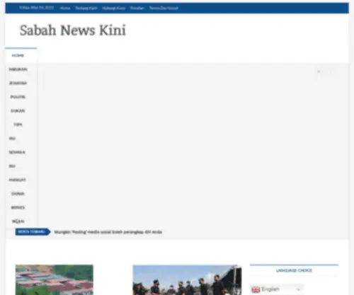 Sabahnewskini.com(Sabahnewskini) Screenshot