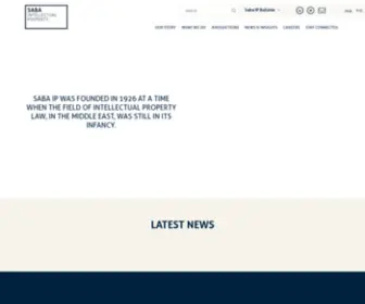 Sabaip.com(SABA IP) Screenshot