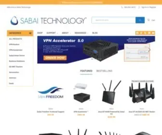 Sabaitechnology.com(Sabai Technology) Screenshot