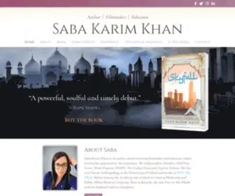 Sabakarimkhan.com(Saba Karim Khan) Screenshot