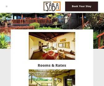 Sabalodge.com(Saba Lodge) Screenshot