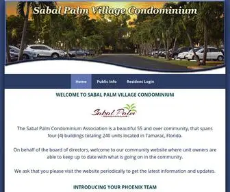 Sabalpalmcondo.org(Your Community Website) Screenshot