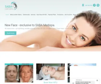 Sabamedispa.com.au(SABA Medispa) Screenshot