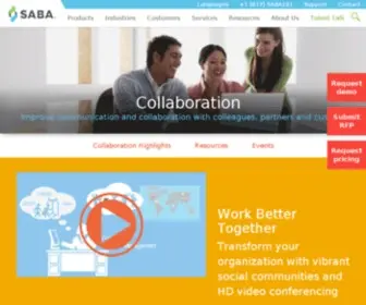 Sabameeting.com(Web Conferencing) Screenshot