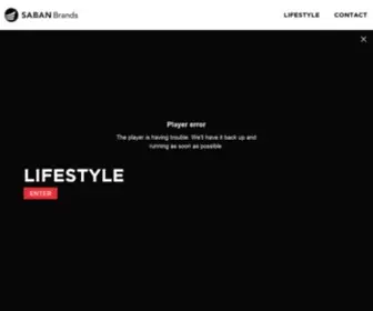 Sabanbrands.com(Saban Brands) Screenshot