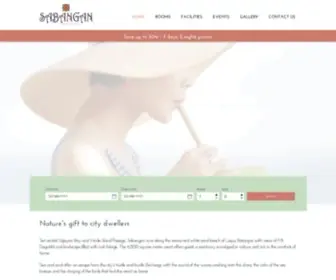 Sabangan.com(Sabangan Beach Resort) Screenshot