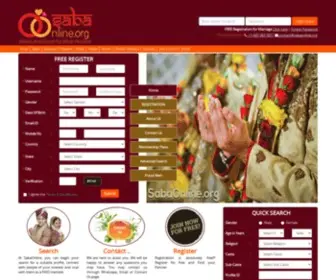 Sabaonline.org(Bihar Anjuman Matrimonial Services) Screenshot