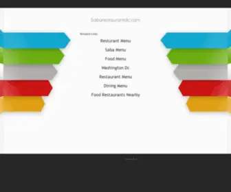 Sabarestaurantdc.com(Sabarestaurantdc) Screenshot