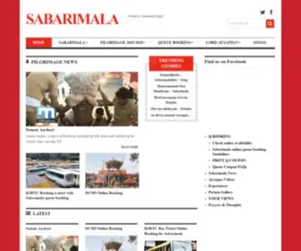 Sabarimala.net(All about Sabarimala temple) Screenshot
