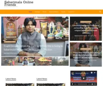 Sabarimalaonlinefriends.com(Hindu Rituals & Beliefs) Screenshot