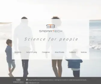 Sabartech.com(España) Screenshot