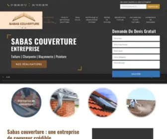 Sabas-Couverture.fr(Accueil) Screenshot