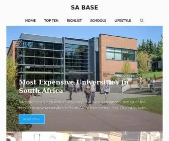 Sabase.co.za(SA Base) Screenshot