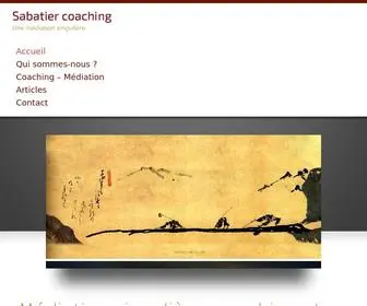 Sabatier-Coaching.com(Sabatier coaching) Screenshot