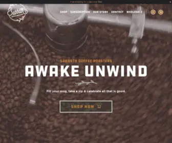 Sabbathcoffeeroasters.com(Sabbath Coffee Roasters) Screenshot