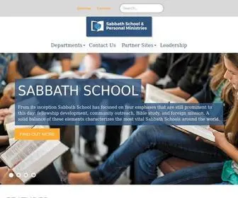 Sabbathschoolpersonalministries.org(Sabbath School and Personal Ministries) Screenshot