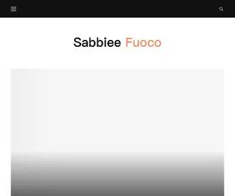 Sabbieefuoco.net(Sabbiee Fuoco) Screenshot