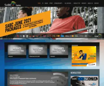 SABCSales.co.za(South African Broadcasting Corporation) Screenshot