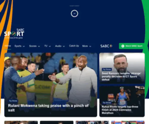 SABCSport.com Screenshot