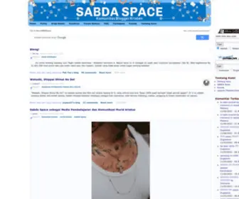 Sabdaspace.org(SABDA Space) Screenshot
