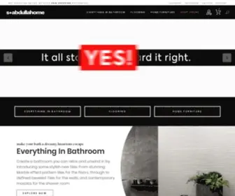 Sabdullahome.com(S Abdulla) Screenshot