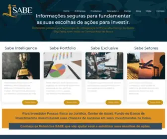 Sabe.com.br(Inteligência em ações da bolsa) Screenshot