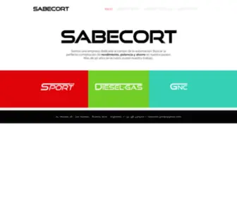 Sabecort.com(INICIO) Screenshot