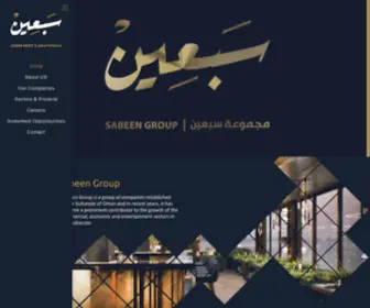 Sabeengroup.com(Connect The Dots) Screenshot