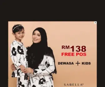 Sabella.com.my(Baju Tanpa Gosok) Screenshot